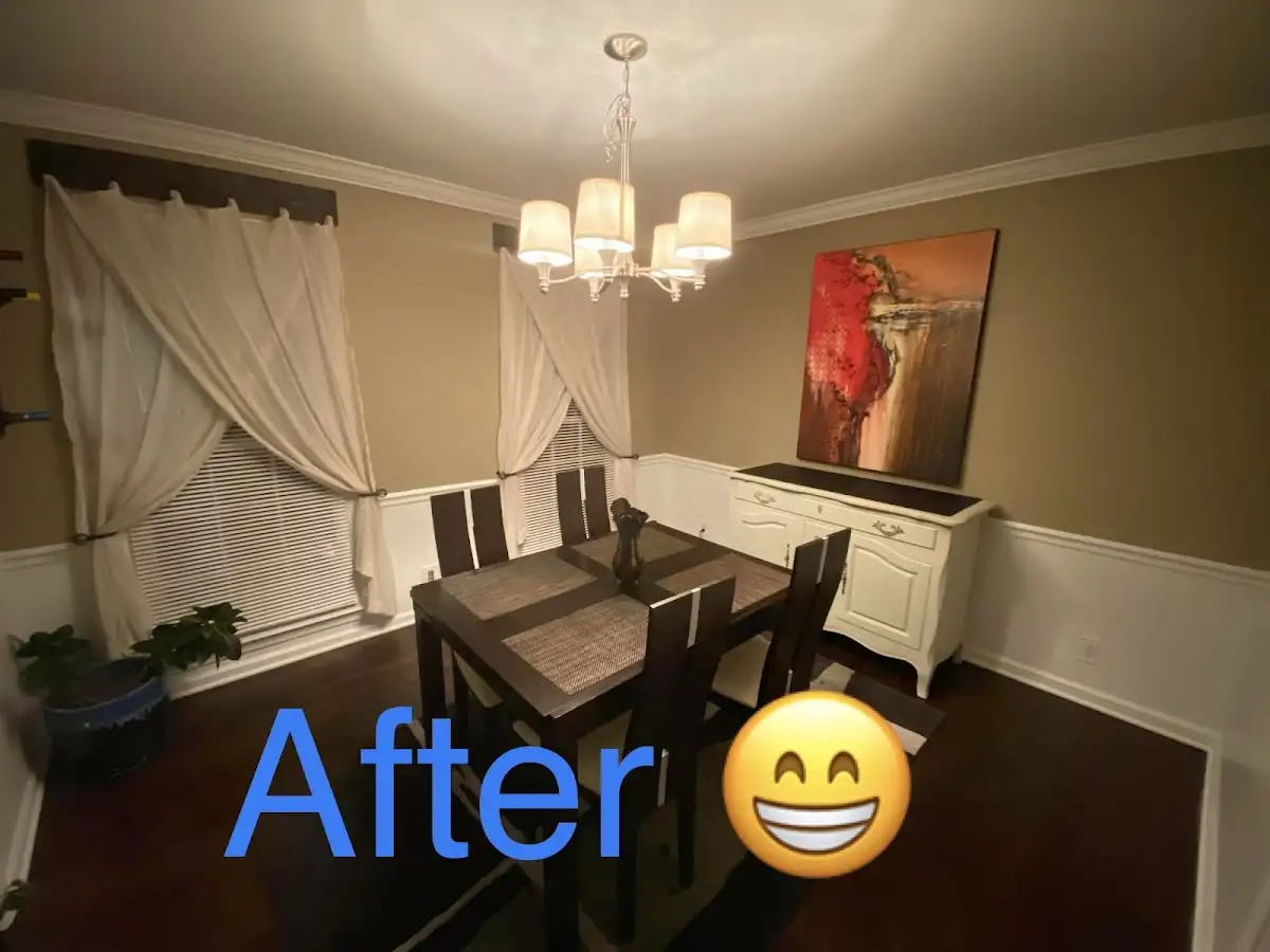 Professional dining room restoration after water damage in Lakewood